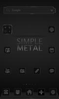 Metal dodol launcher theme постер