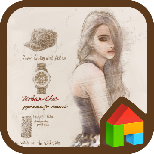 Leopard dodol launcher theme