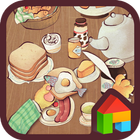 Meals dodol launcher theme иконка