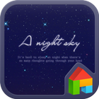 Night Sky Dodol Luncher theme ไอคอน