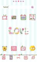 Flowertxt dodol launcher theme постер