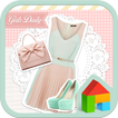 Girls dodol launcher theme