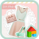 Girls dodol launcher theme APK