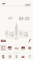 Hi London dodol launcher theme постер