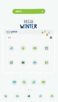 1 Schermata HelloWinter DodolLauncherTheme