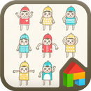 Knit Man Dodol launcher theme APK