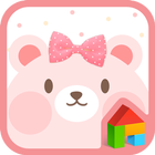 PinkBear dodol launcher theme-icoon