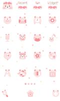 PinkBear dodol launcher theme imagem de tela 2