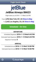 Quick Flight Status اسکرین شاٹ 1