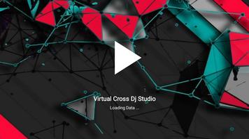 Virtual Cross Dj Studio Plakat