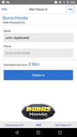 Net Check In - Burns Honda screenshot 1