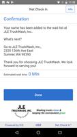 Net Check In - JLE TruckWash скриншот 2