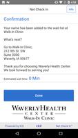 Net Check In - Waverly Health Center captura de pantalla 2