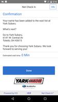 Net Check In - Yark Subaru скриншот 2