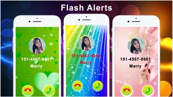 Flash On Clap e alertas de tela colorida imagem de tela 2
