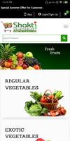 Shakti Vegs(Online Vegetables) پوسٹر