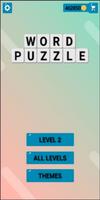 World of word puzzle Affiche