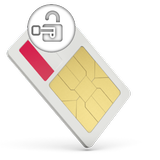 Smart unlock sim network icon