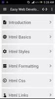 Web Development (Html Css Js) تصوير الشاشة 1