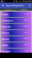 Map of Bangladesh screenshot 1