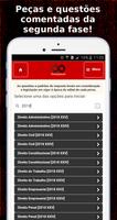 Simulado Prova/Exame OAB تصوير الشاشة 3