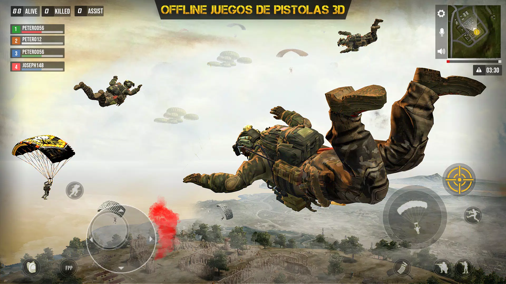 Download do APK de jogo de tiro offline em equipe para Android