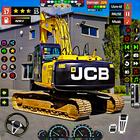 jcb games driving حفارة 3d أيقونة