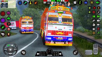 Indian Lorry Truck Game Sim 3D اسکرین شاٹ 1