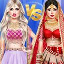 Indian Fashion: MakeUp DressUp aplikacja