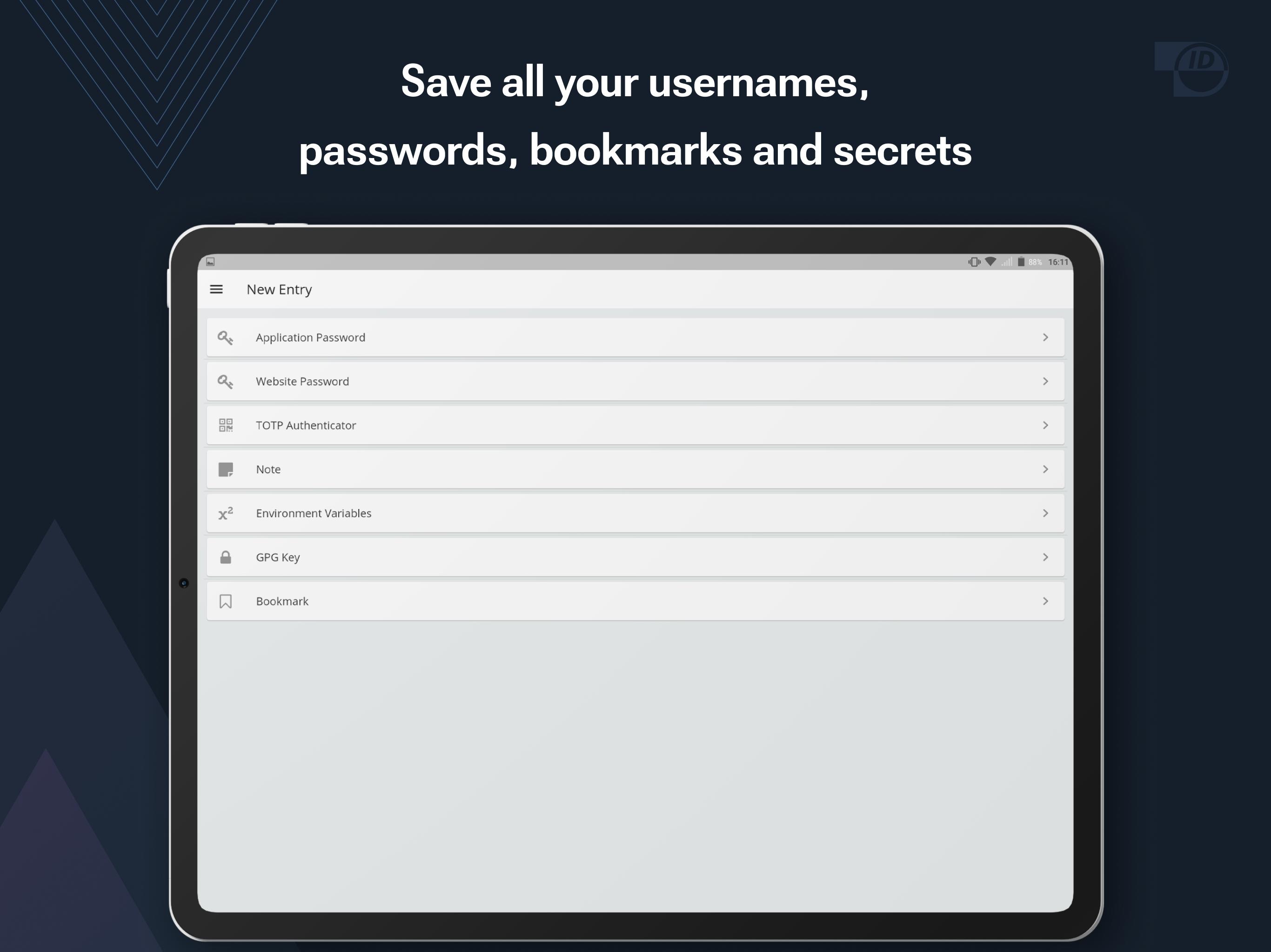 Passwords management. Control ID. USERCONTROL password2. LNC CNC password. LNC CNC password level7.