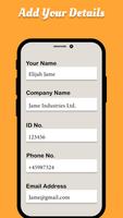 Employee ID Card Maker تصوير الشاشة 3