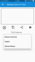 Bahasa Voice Speech to Text &  ภาพหน้าจอ 2