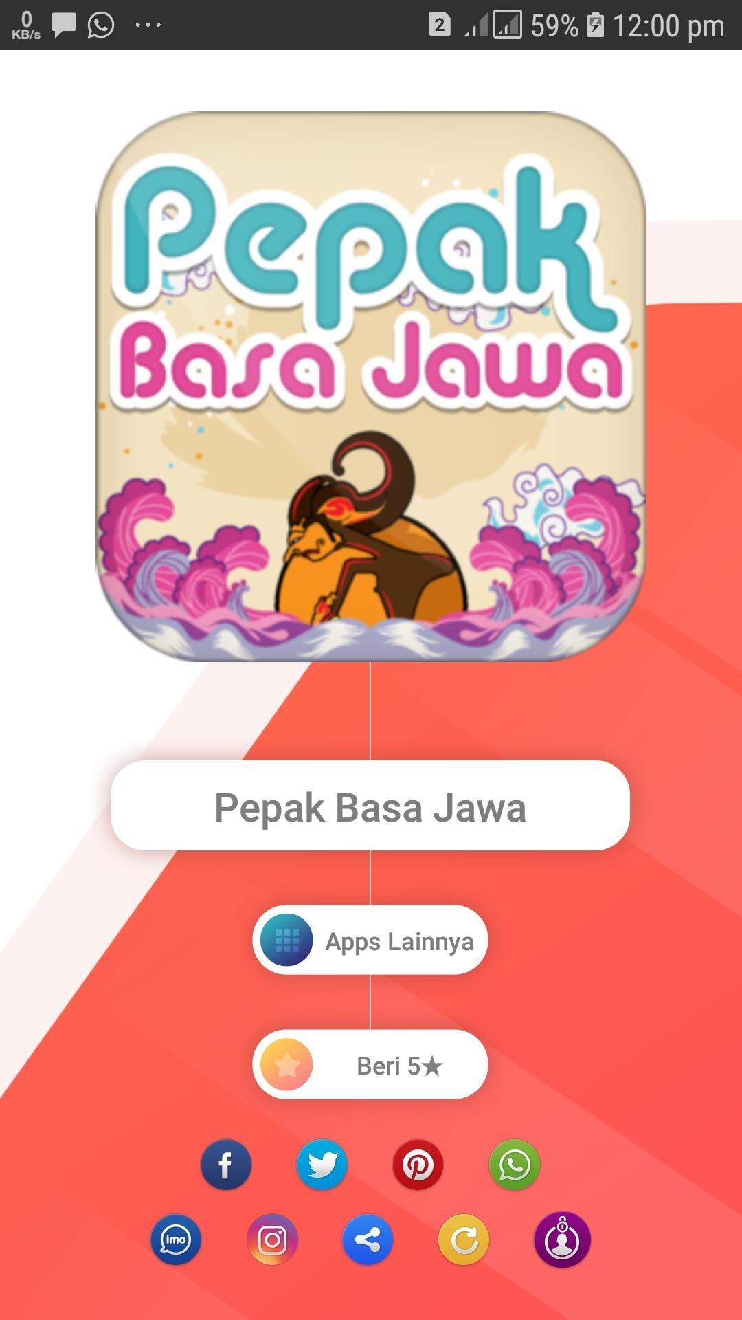 Kawruh Pepak Bahasa Jawa Lengkap for Android APK Download Kawruh Pepak Bahasa Jawa Lengkap for Android APK Download
