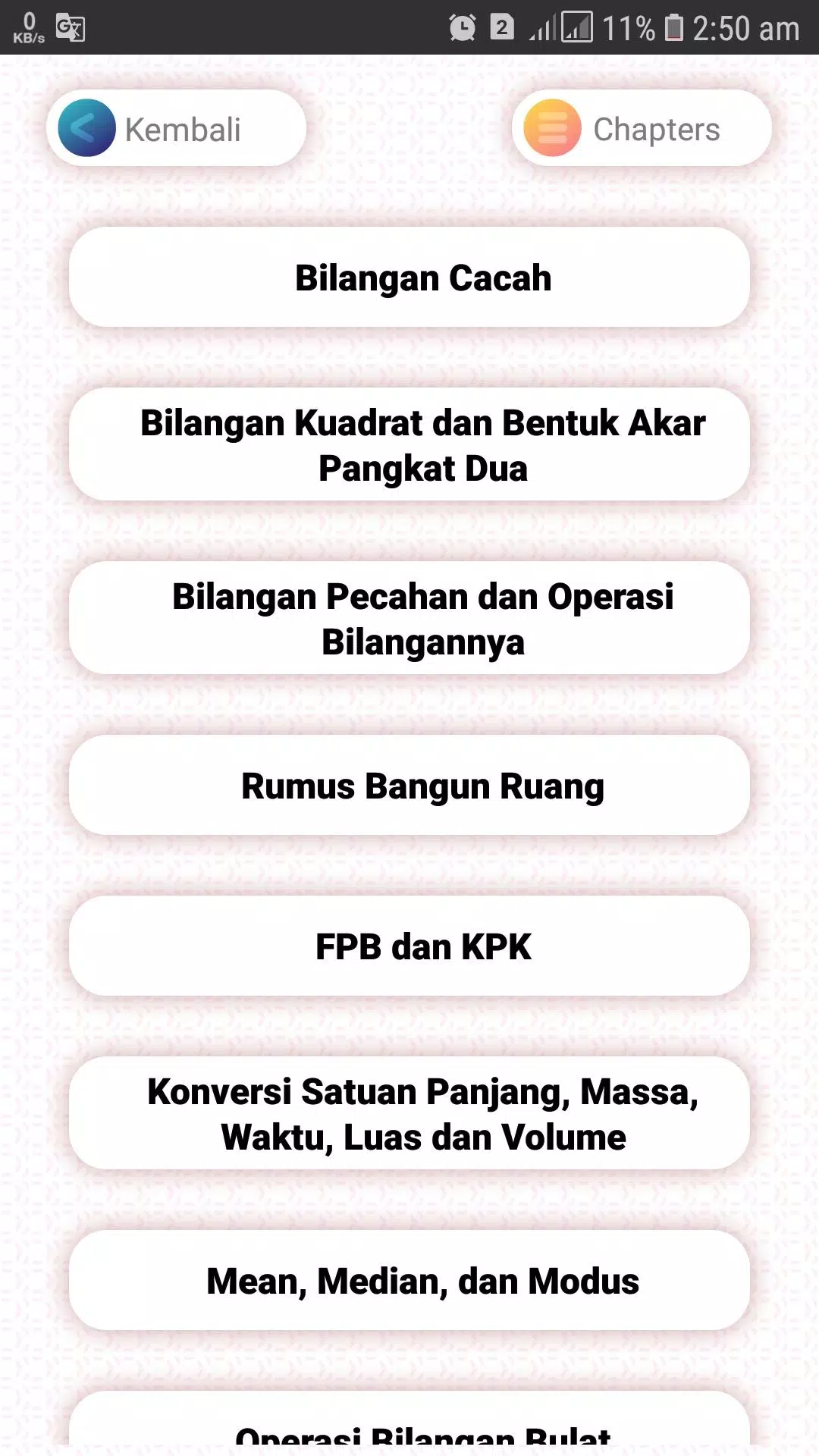 Rumus Matematika Sd For Android Apk Download