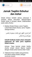 Tata Cara Shalat Jama Qashar تصوير الشاشة 1