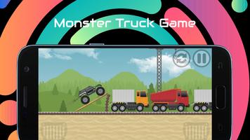 Monster Truck Volant الملصق