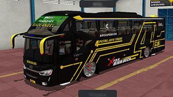 Livery Terbaru Bus Simulator Indo BUSSID スクリーンショット 1