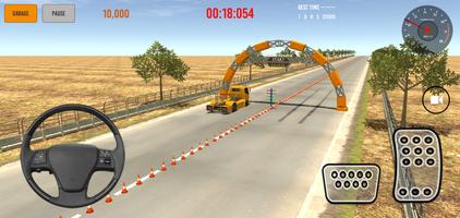 IDBS Drag Truk Simulator ảnh chụp màn hình 1