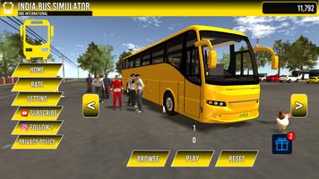 INDIA BUS SIMULATOR โปสเตอร์