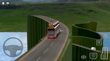 Dangerous Road : Bus Driving Screenshot 1