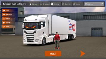 European Truck Multiplayer الملصق