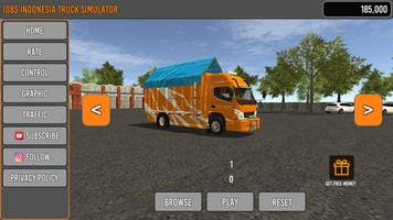 IDBS Indonesia Truck Simulator 海報