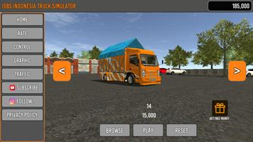 IDBS Indonesia Truck Simulator スクリーンショット 1