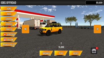 IDBS Offroad Simulator اسکرین شاٹ 1