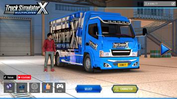 Truck Simulator X -Multiplayer Cartaz
