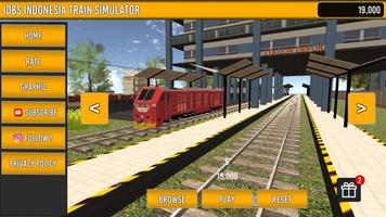 IDBS Indonesia Train Simulator स्क्रीनशॉट 1