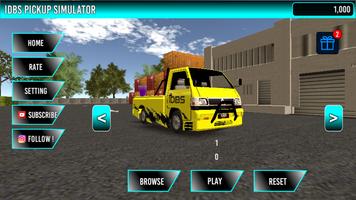 IDBS Pickup Simulator پوسٹر