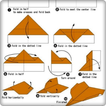 het idee om origami papieren v