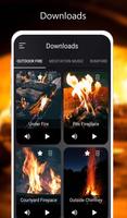 برنامه‌نما Crackling Fire Sound Fireplace عکس از صفحه