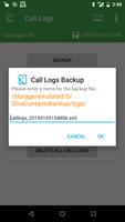 Call Blocker &Call Logs Backup اسکرین شاٹ 3